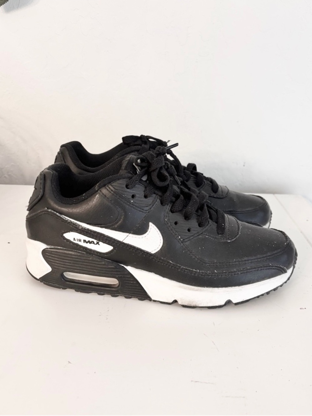 Nike Air Max 90 GX #CD6864-010 Black White, Sz 6Y (women’s 7.5)